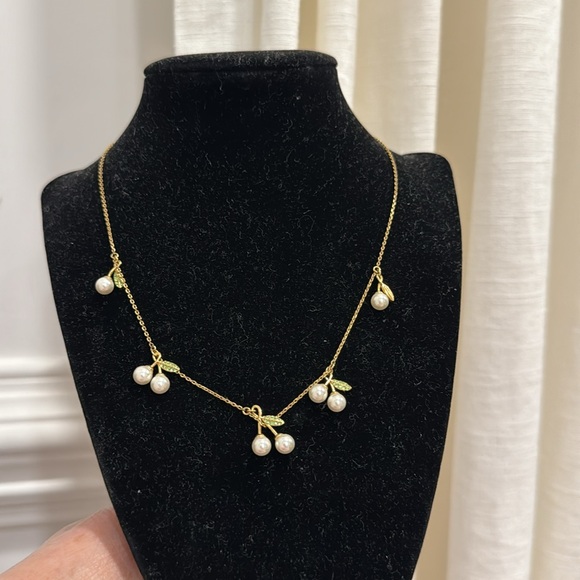 kate spade Jewelry - kate spade new york Cherie Gold-Tone Pavé   Necklace, 17"-20